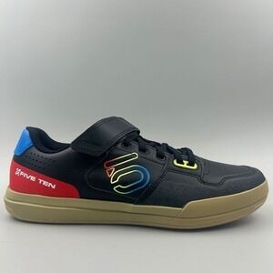 Adidas 5.10 Five Ten Hellcat Men Size 8.5 Black Mountain Bike Shoes GY5125 NEW